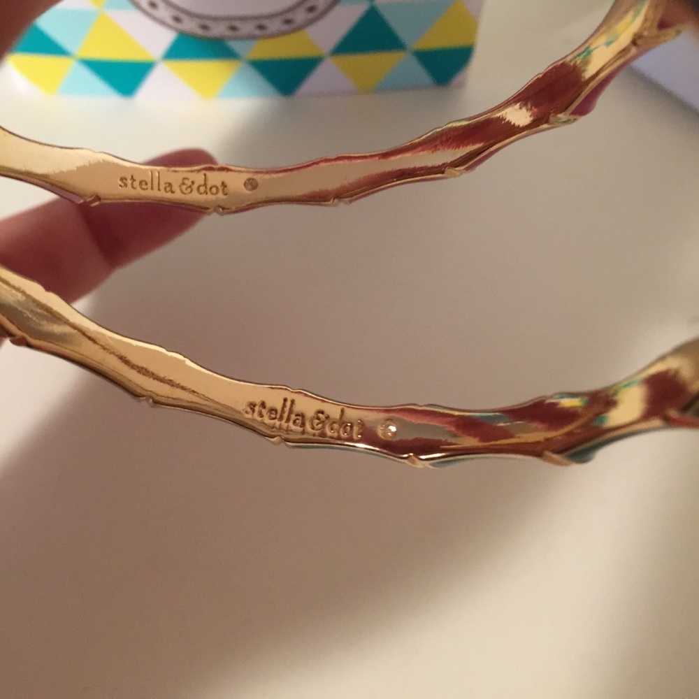 New! Stella & Dot enamel bracelets - Picture 3 of 4